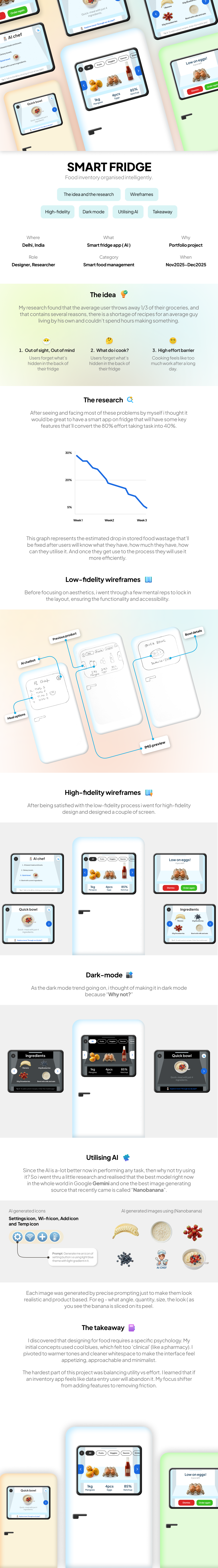 Smart Fridge case study